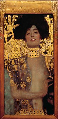 Judith and the Head of Holofernes by Gustav Klmit