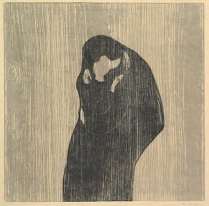 Kiss IV by Edvard Munch