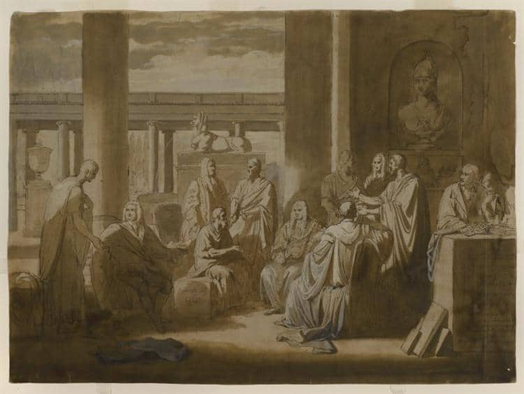 know thy self by benjamin west