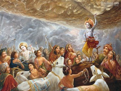 Govardan and Life of Krishna