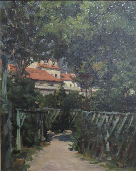 the last garden in montrouge by maximilien luce