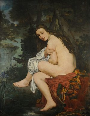 Realism art depicted by La Nymphe surprise