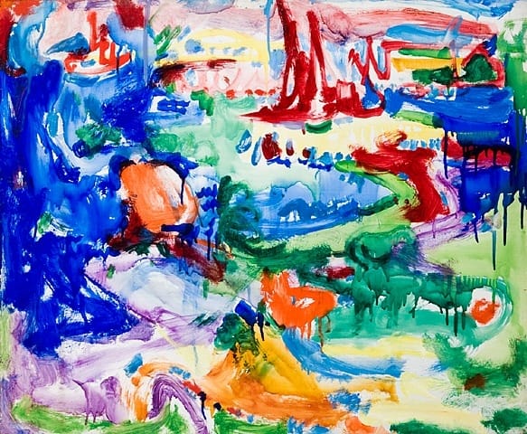 Landscape by hans hofmann