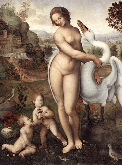 Leda and the Swan by Leonardo Da Vinci