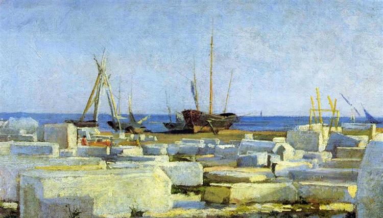 loading marble by nikolai ge