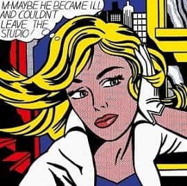 M-Maybe by Roy Lichtenstein