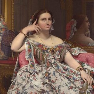 Women in Art depicted by Madame Moitessier