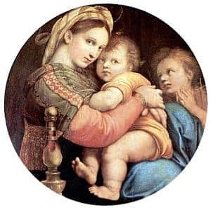 Madonna della seggiola by Raphael