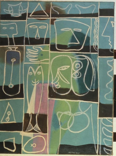 mariner's incantation by adolph gottlieb