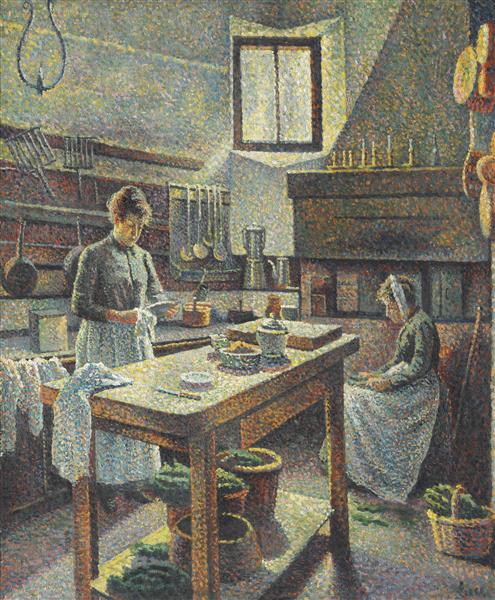 une cuisine by maximilien luce