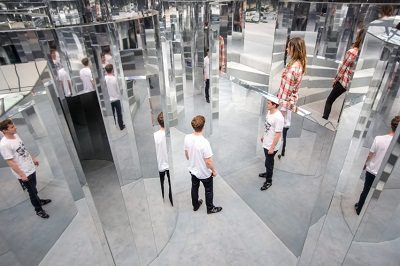 Mirror Maze by Es Devlin