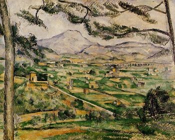 Mont Sainte-Victoire with Large Pine by Paul Cezanne