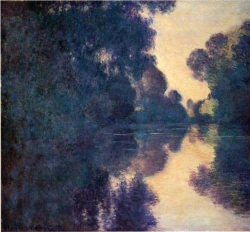 Morning on the Seine near Giverny by Claude Monet