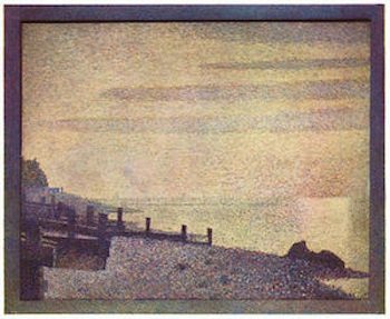 Mouth of the Seine at Honfleur, evening