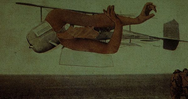 Murdering Airplane by Max Ernst