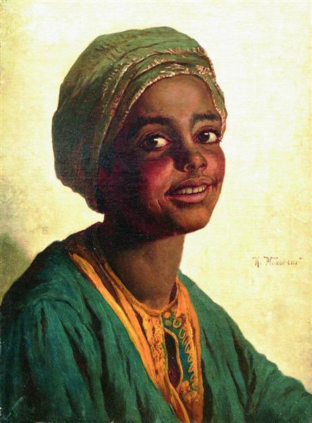 negress by konstantin makovsky