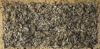 One Number 31, 1950 by Jackson Pollock - famous Jackson Pollock paintings.