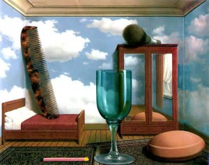 Personal Values Painting by Rene Magritte.
