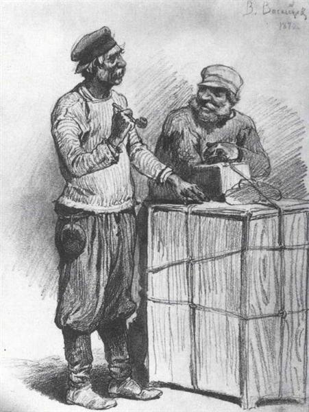 porters by viktor vasnetsov
