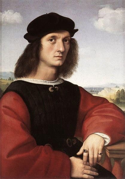 Portrait of Agnolo Doni by RaphaelPortrait of Agnolo Doni by Raphael