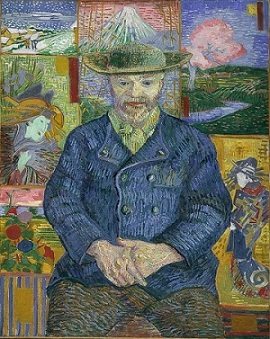 Portrait of Père Tanguy by Vincent Van Gogh