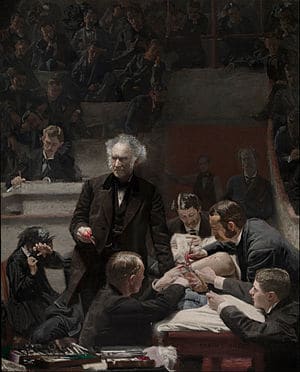 Portrait of Dr. Samuel D. Gross (The Gross Clinic) Painting by Thomas Eakins Portrait of Dr. Samuel D. Gross (The Gross Clinic) Painting by Thomas Eakins