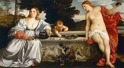 Sacred and Profane Love by Titian