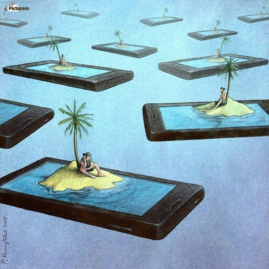famous paintings satire