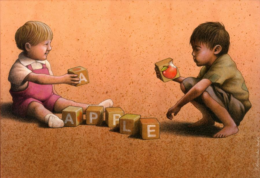 famous paintings satire