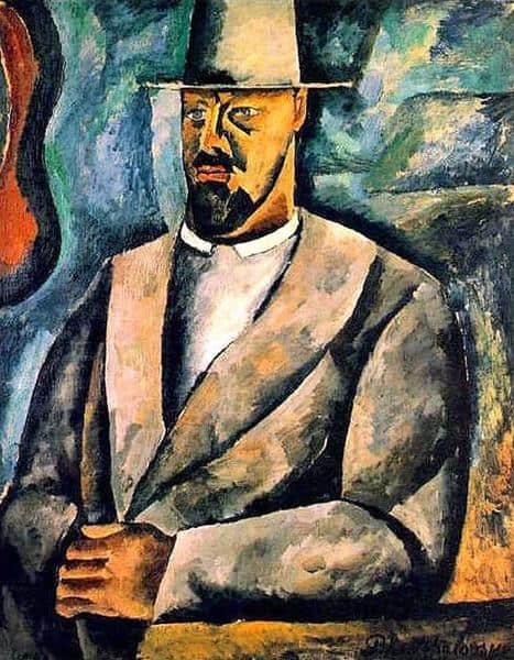 self-portrait by pyotr konchalovsky