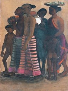 South Indian Villagers Going to a Market by Amrita Sher-Gil