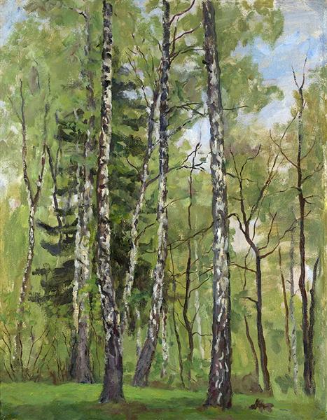 spring day by pyotr konchalovsky