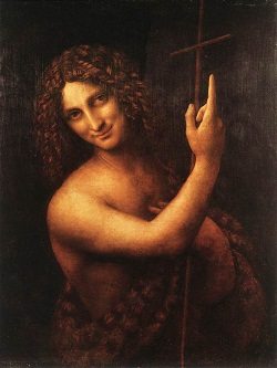 St. John the Baptist by Leonardo Da Vinci