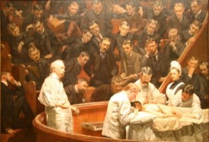 The Agnew Clinic Painting by Thomas Eakins.