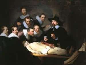 The Anatomy Lesson of Dr. Nicolaes Tulp by Rembrandt
