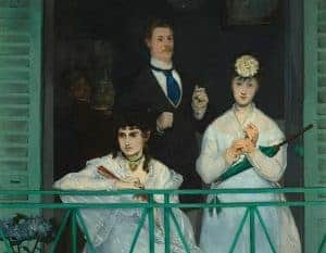 Realism art depicted by The Balcony