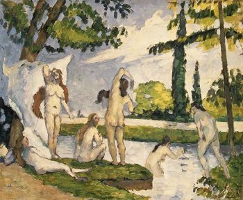 The Bathers by Paul Cezanne
