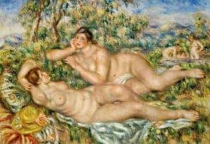 The Bathers by Pierre-Auguste Renoir