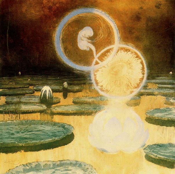 the beginning of life by Frantisek Kupka