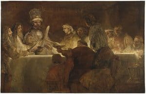 The Conspiracy of Claudius Civilis by Rembrandt
