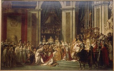 Motherhood in Art depicted by The Coronation of Napoleon