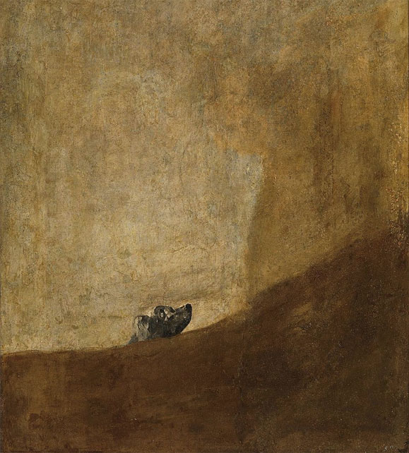The-Dog-Black-Paintings-Goya