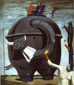 The Elephant Celebes by Max Ernst