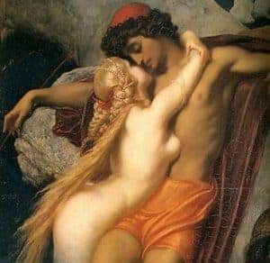 Love in Art depicted by The Fisherman and the Syren