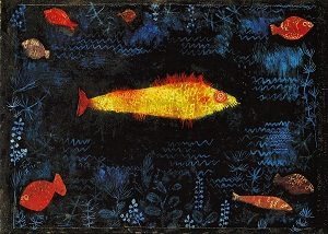 The Goldfish painting by Paul klee