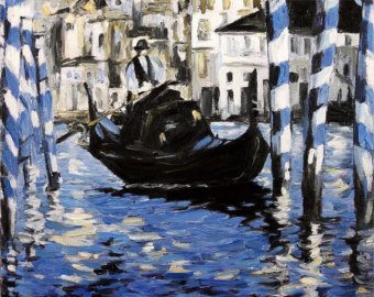 Nature in Art depicted by The Grand Canal of Venice