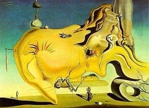 Women in Art depicted by The Great Masturbator