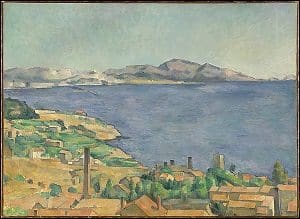 The Gulf of Marseilles Seen from L'Estaque by Paul Cezanne