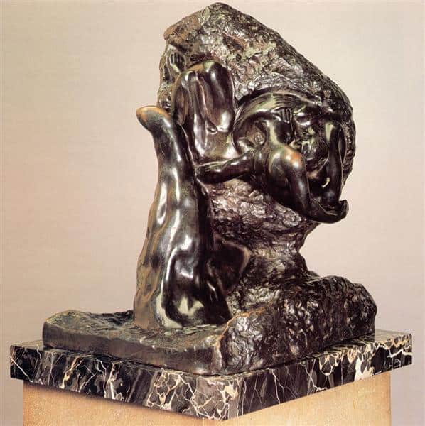 the hand of god by auguste rodin