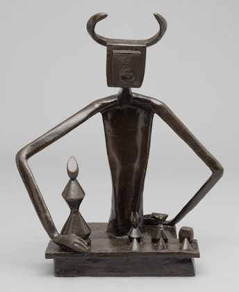 The King Playing with the Queen by Max Ernst